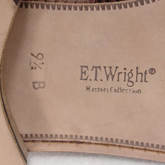 NEW E.T. WRIGHT BEIGE NUBUCK LEATHER LOAFERS 9.5 B main image 3